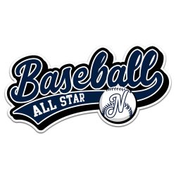 Calcomania Baseball N