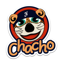 Calcomania Carita Chacho