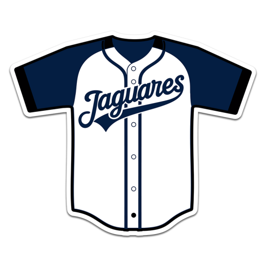 Calcomania Jersey Jaguares Bco/Mno