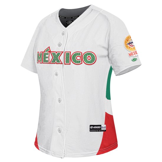 Jersey Serie Del Caribe Blanco Dama 2025