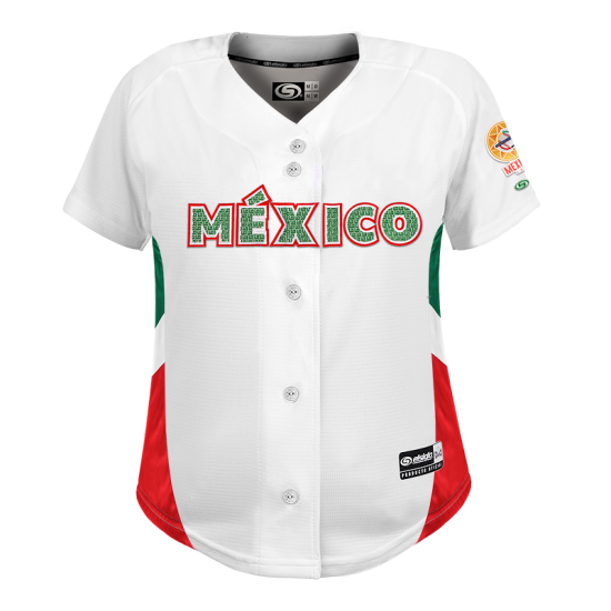 Jersey Serie Del Caribe Blanco Dama 2025