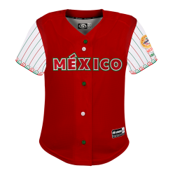 Jersey Serie Del Caribe Rojo Dama 2025