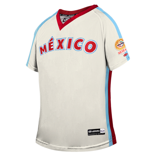 Jersey Serie Del Caribe Beige Dama 2025