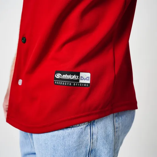 Jersey Serie Del Caribe Rojo Caballero 2025