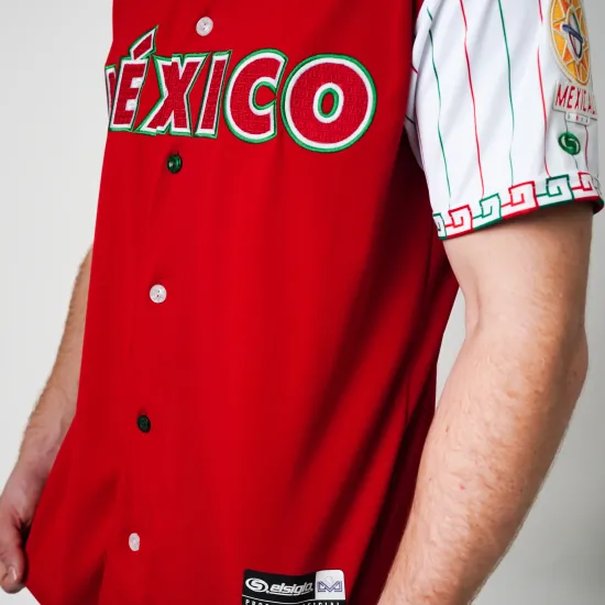 Jersey Serie Del Caribe Rojo Caballero 2025