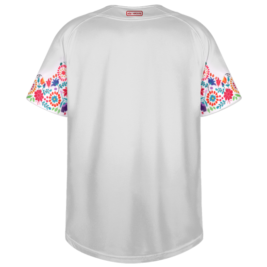 Jersey Serie del Caribe Blanco/Flores Caballero 2026