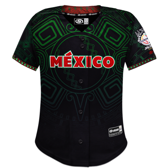 Jersey Serie del Caribe Negro/Verde Dama 2026