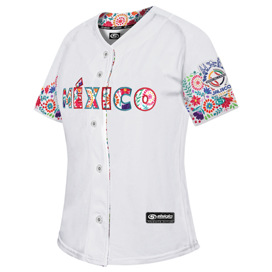 Jersey Serie del Caribe Blanco/Flores Dama 2026
