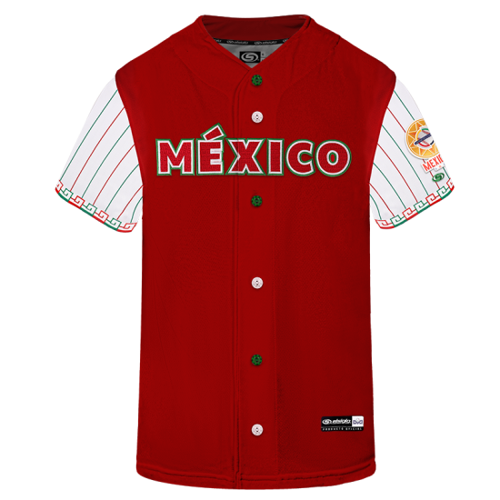 Jersey Serie Del Caribe Rojo Caballero 2025