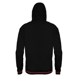 Hoodie Serie Del Caribe Negro Caballero 2025