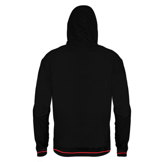 Hoodie Serie Del Caribe Negro Caballero 2025