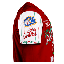 Jersey Serie Del Caribe Rojo C/Publicidad Infantil 2025