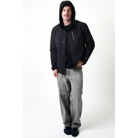 Deluxe Waterproof Jacket Black Caballero