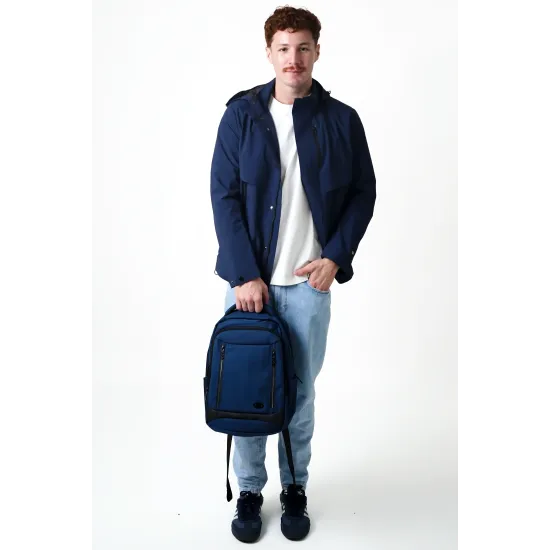 Deluxe Waterproof Jacket Blue Caballero