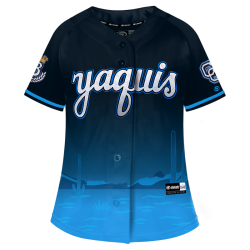 Jersey Yaquis Azul Desierto Dama 25-26