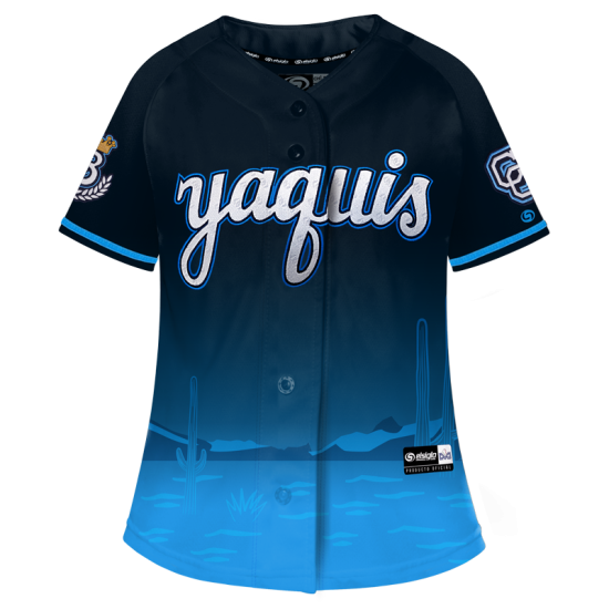 Jersey Yaquis Azul Desierto Dama 25-26