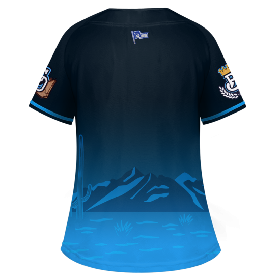 Jersey Yaquis Azul Desierto Dama 25-26