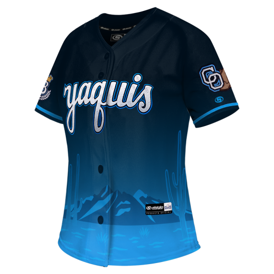 Jersey Yaquis Azul Desierto Dama 25-26