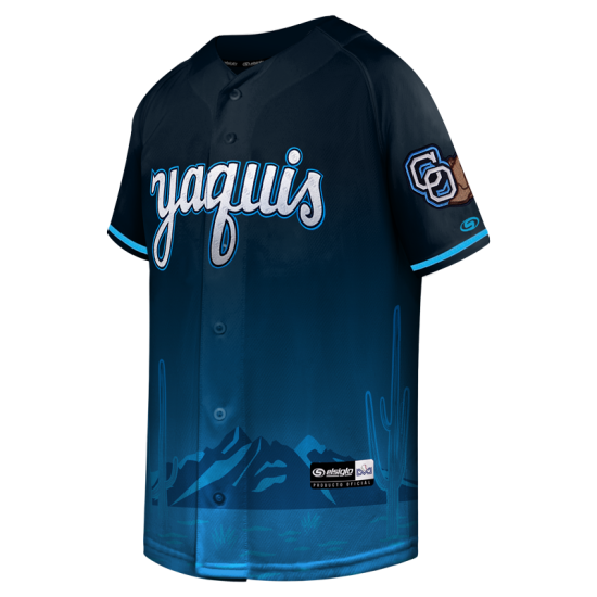 Jersey Yaquis Azul Desierto Infantil 25-26