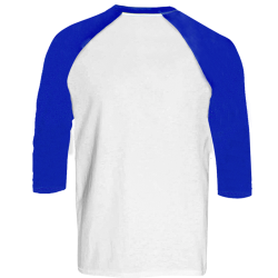 Playera Yaquis Ranglan Bco/Rey Obregón 3/4 Caballero