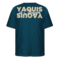 Playera Yaquis de Ob Azul Adulto Oversize