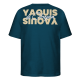Playera Yaquis de Ob Azul Adulto Oversize