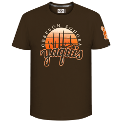 Playera Obregón Sonora Café Adulto