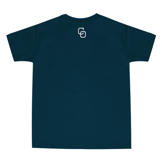 Playera YQ Figuras Azul Infantil