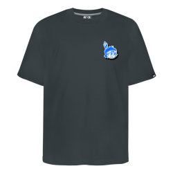 Playera Yaquis Carita Gris Oversize