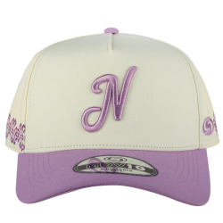 Gorra MDV19 Hueso/Morado N 26-27