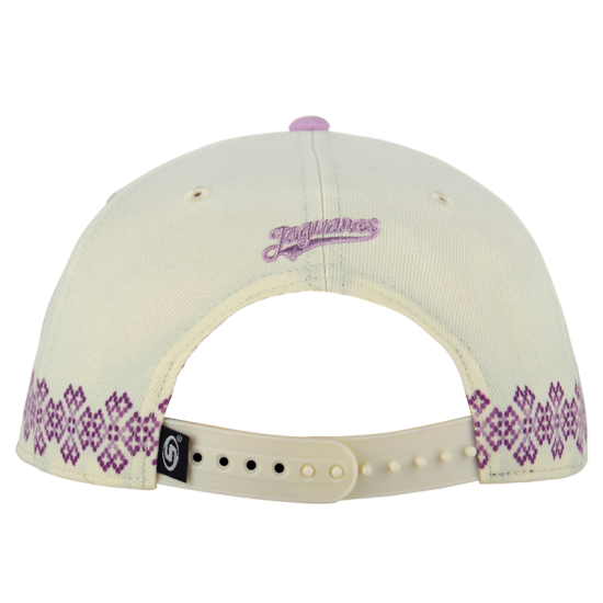 Gorra MDV19 Hueso/Morado N 26-27