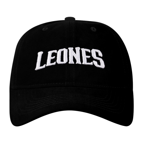 Gorra Gabardina Negro Leones