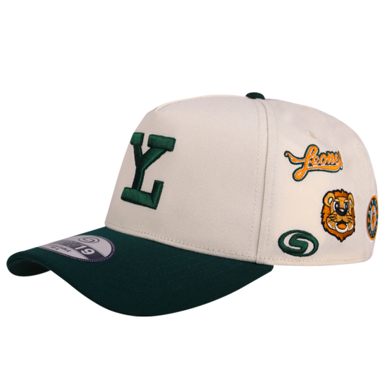 Gorra MDV19 Beige/Vde Logos Leones