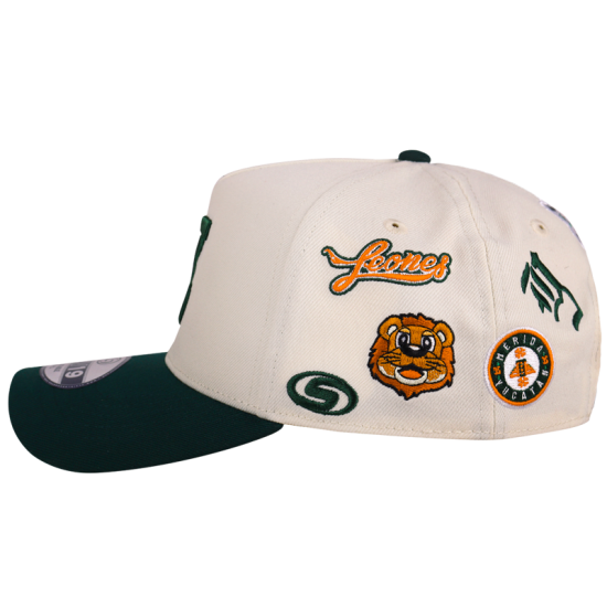 Gorra MDV19 Beige/Vde Logos Leones
