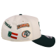 Gorra MDV19 Beige/Vde Logos Leones