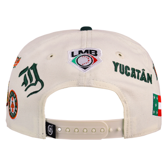 Gorra MDV19 Beige/Vde Logos Leones