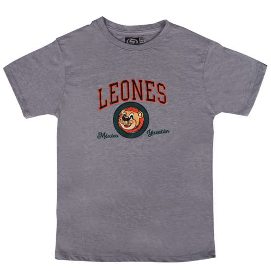 Playera Leones Leonel Gris Infantil