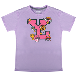 Playera LY Yuna Lila Infantil