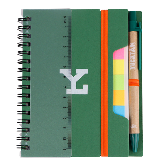 Libreta con Post-It Leones