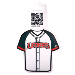 Calcomanía Jersey Leones Bco/Vde