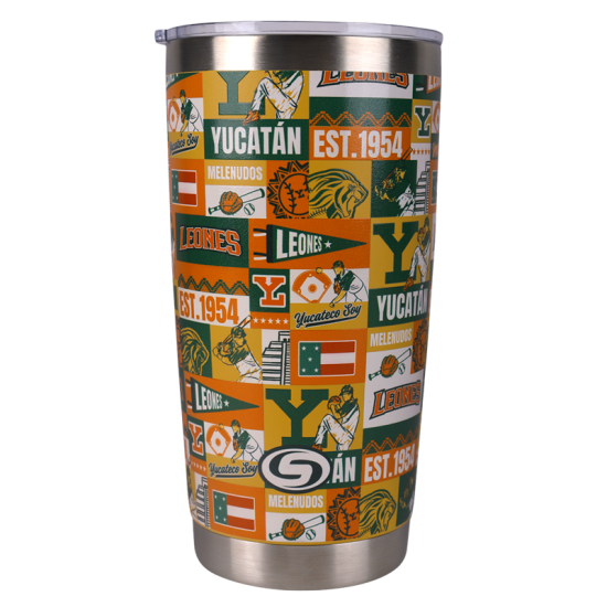 Termo Tumbler Leones Logos Termo Tumbler Leones Logos