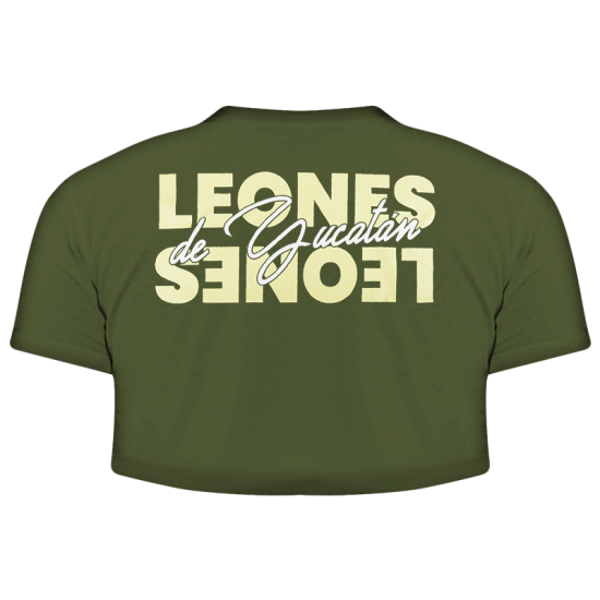 Crop Top Leones de Yuc Vde Militar