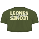 Crop Top Leones de Yuc Vde Militar