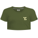 Crop Top Leones de Yuc Vde Militar