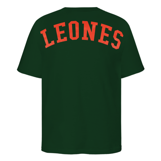 Playera Leones Bandera Verde Caballero Playera Leones Bandera Verde Caballero