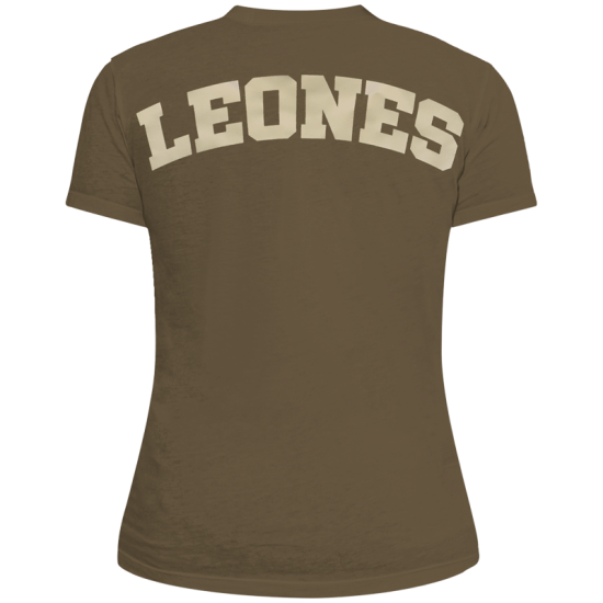 Playera Leones Café Dama