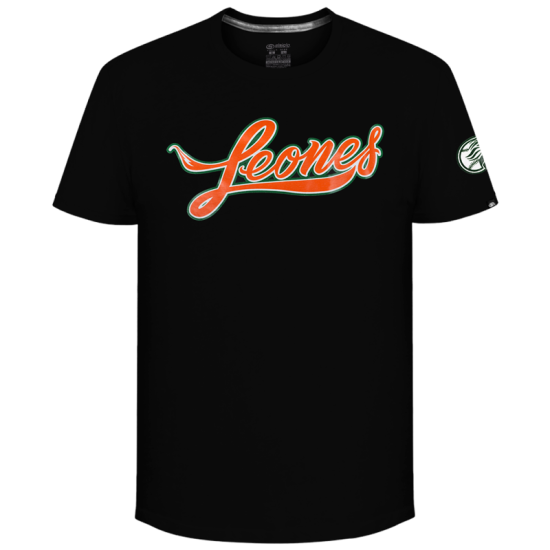 Playera Leones Negro Caballero