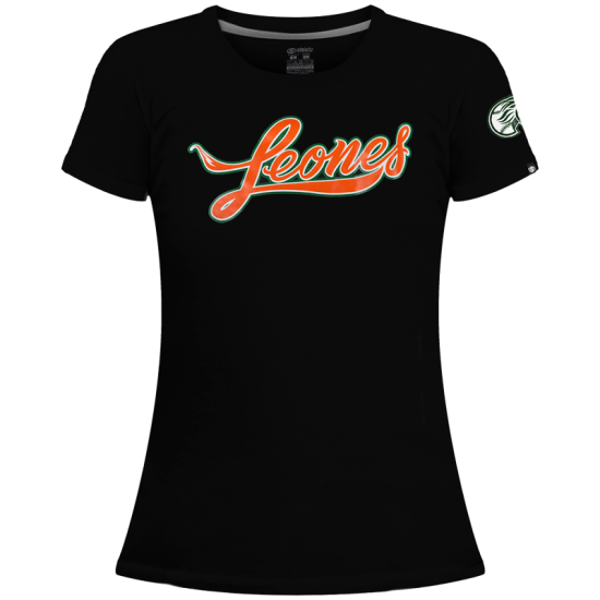 Playera Leones Negro Dama
