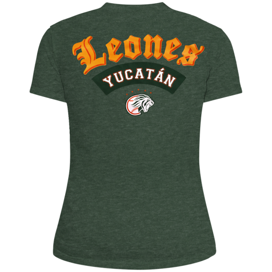 Playera Leones Vde Jaspe Dama