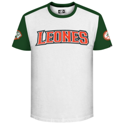 Playera Leones Ranglan Bco/Vde Caballero
